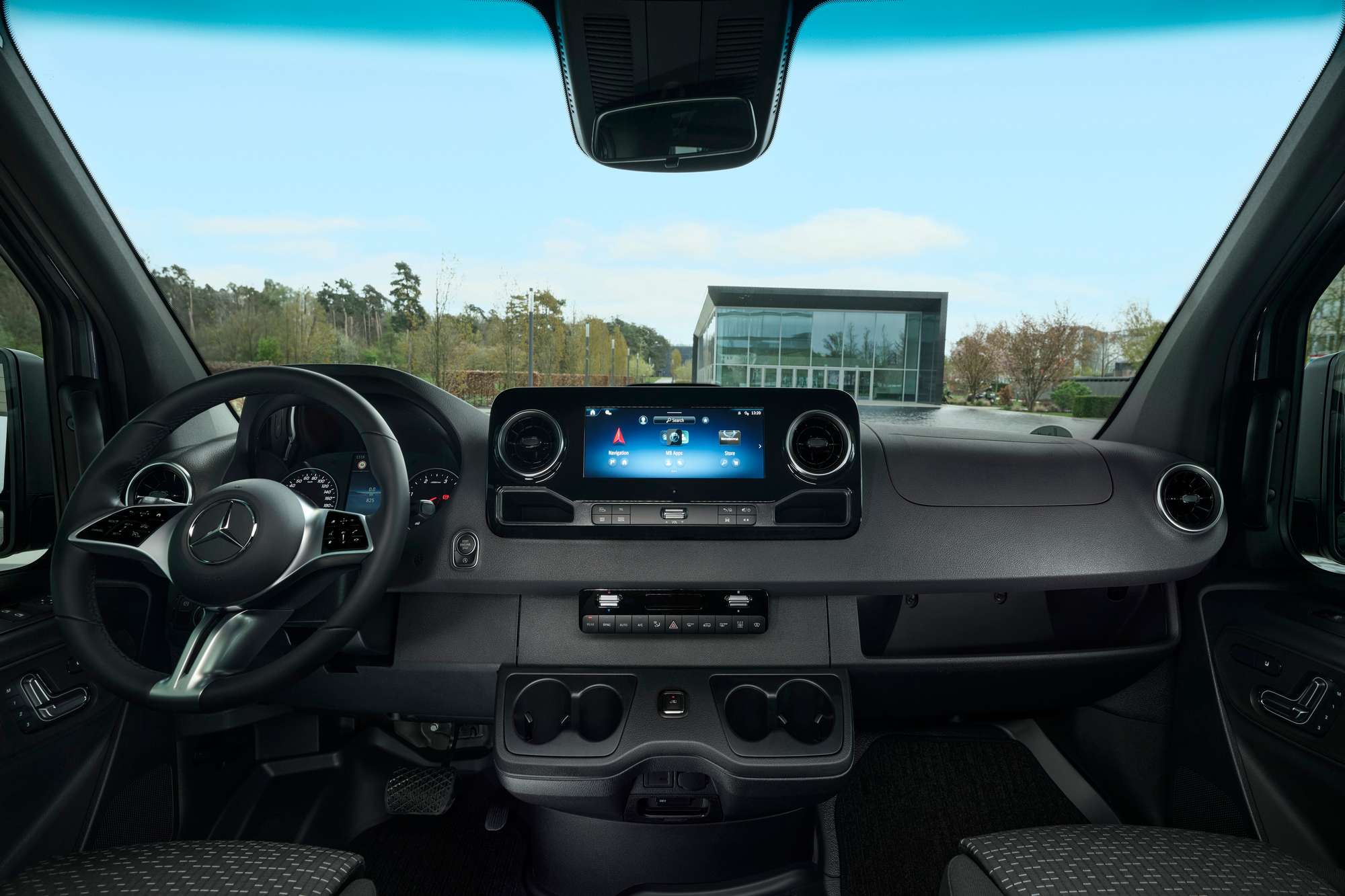 Mercedes-Benz Sprinter cockpit